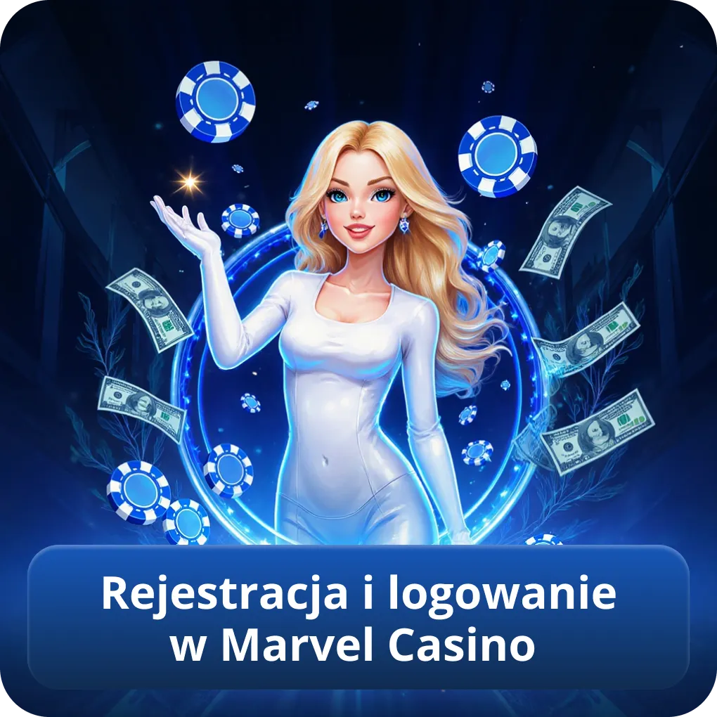 Rejestracja i logowanie w Marvel Casino